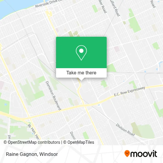 Raine Gagnon map