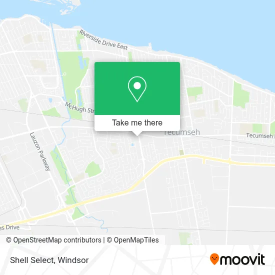 Shell Select map