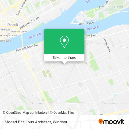 Maged Basilious Architect map
