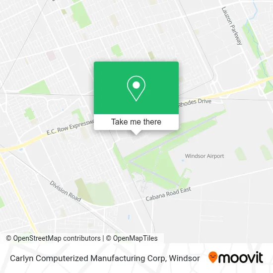 Carlyn Computerized Manufacturing Corp map