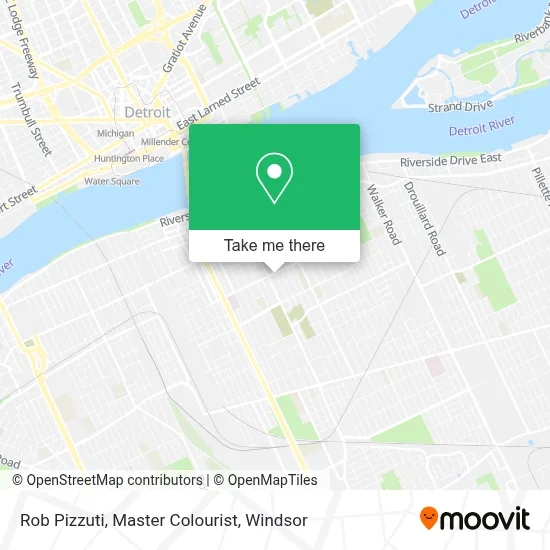 Rob Pizzuti, Master Colourist map