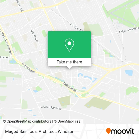 Maged Basilious, Architect map