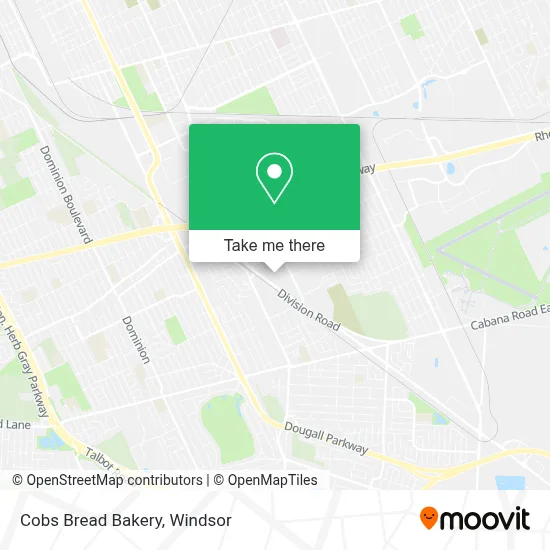 Cobs Bread Bakery map