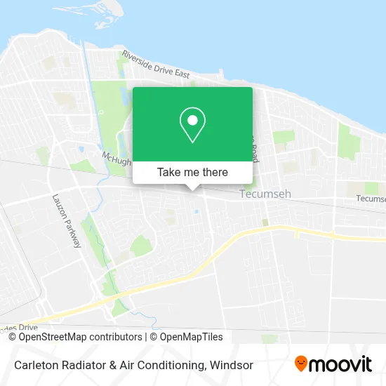 Carleton Radiator & Air Conditioning map