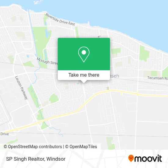SP Singh Realtor map