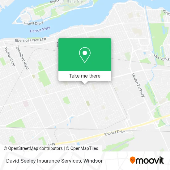 David Seeley Insurance Services map