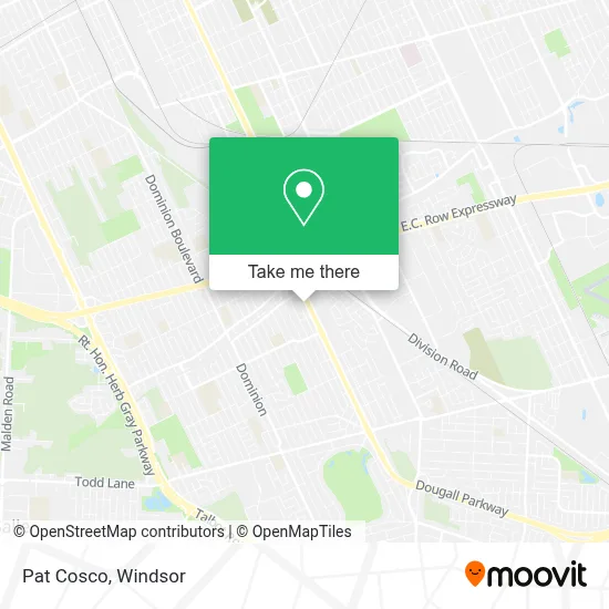 Pat Cosco map