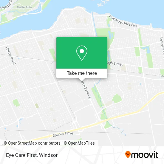 Eye Care First map
