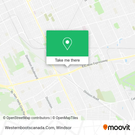 Westernbootscanada.Com map