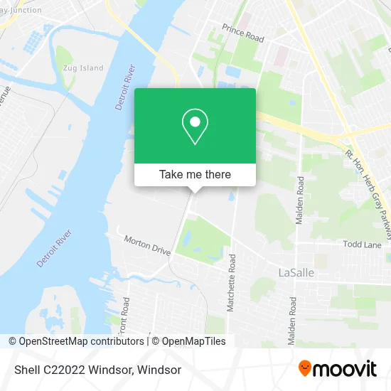Shell C22022 Windsor map