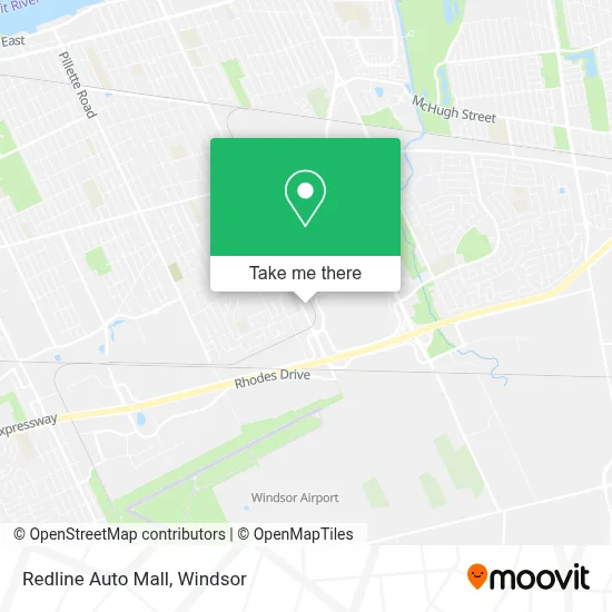Redline Auto Mall map