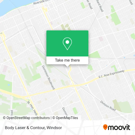 Body Laser & Contour map