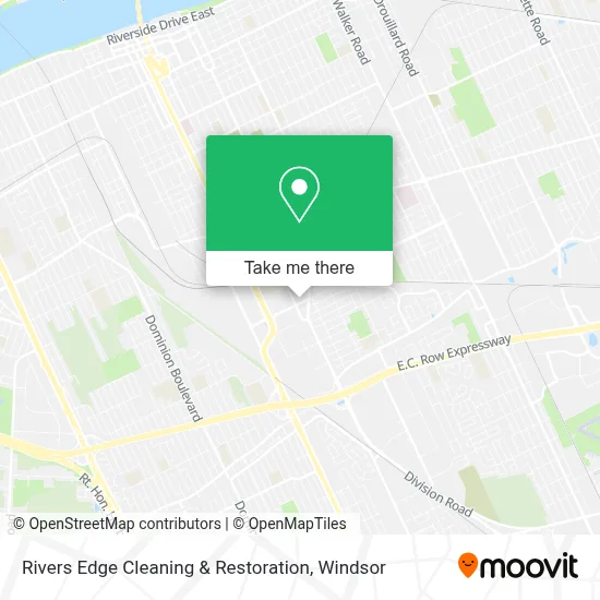 Rivers Edge Cleaning & Restoration map