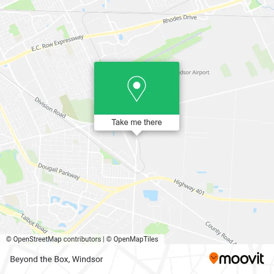 Beyond the Box map