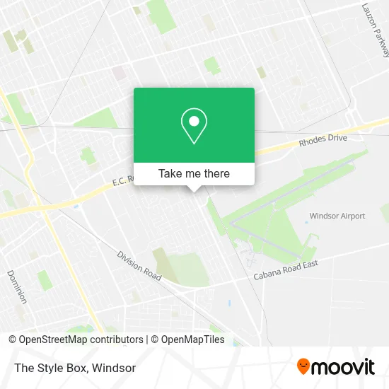 The Style Box map