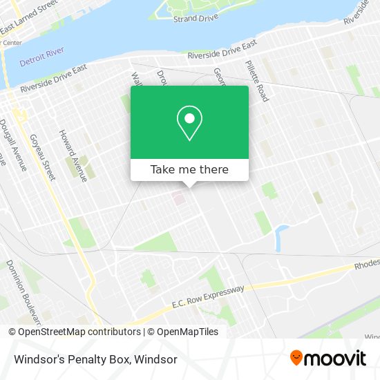 Windsor's Penalty Box map