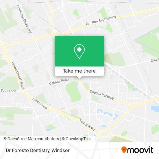 Dr Foresto Dentistry map