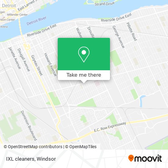 IXL cleaners map