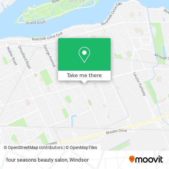 four seasons beauty salon plan