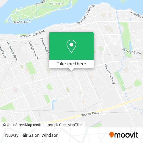 Nuway Hair Salon map