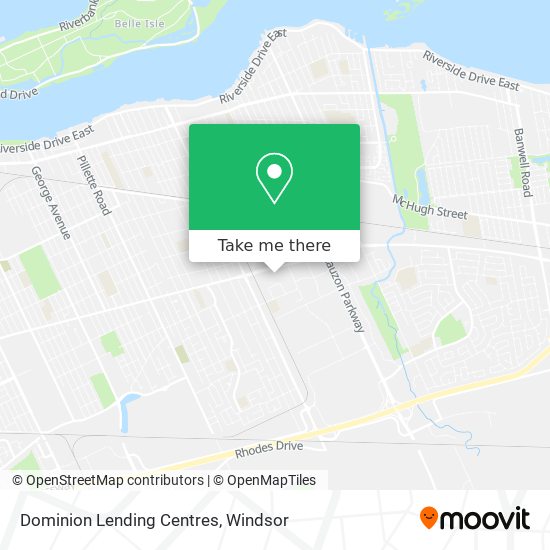 Dominion Lending Centres map