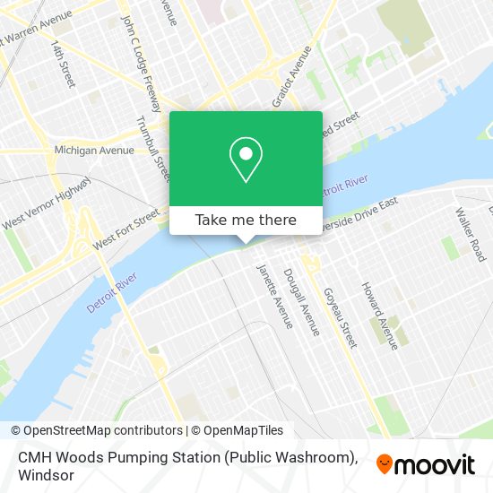 CMH Woods Pumping Station (Public Washroom) map