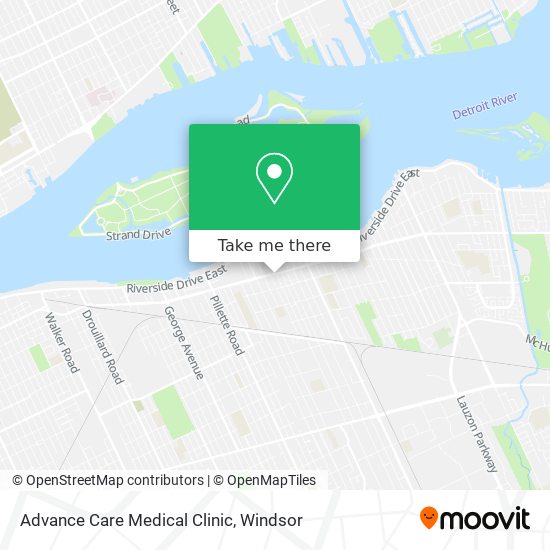 Advance Care Medical Clinic map