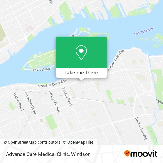 Advance Care Medical Clinic map