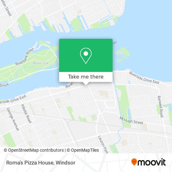 Roma's Pizza House plan