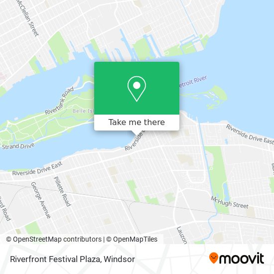 Riverfront Festival Plaza map