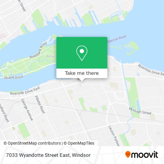 7033 Wyandotte Street East map
