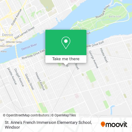 St. Anne's French Immersion Elementary School plan