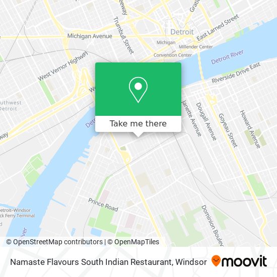 Namaste Flavours South Indian Restaurant map