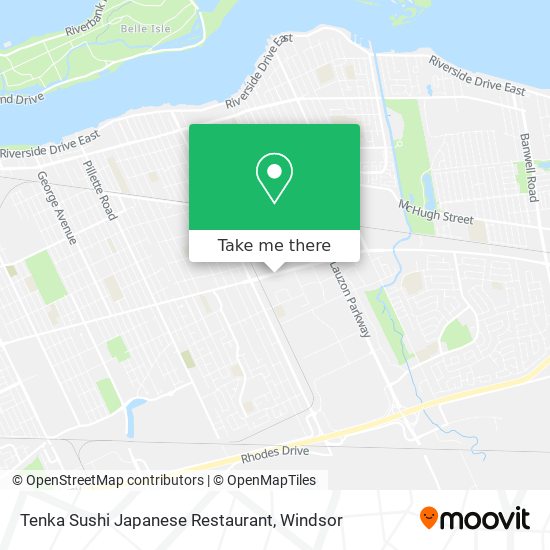 Tenka Sushi Japanese Restaurant map
