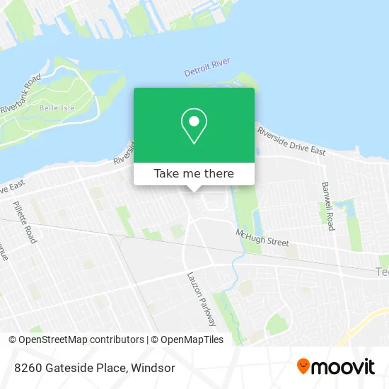 8260 Gateside Place map