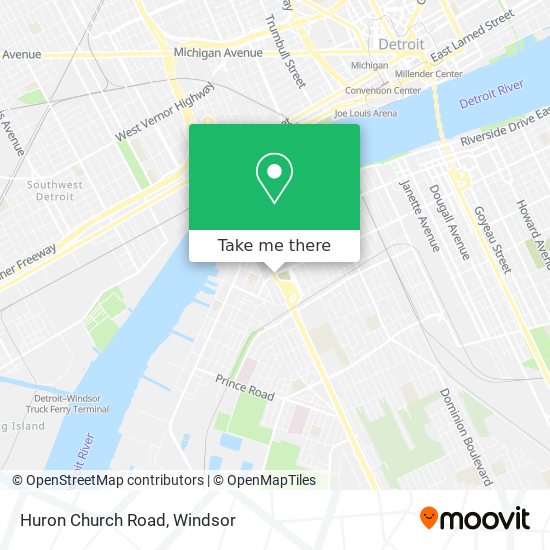 Huron Church Road plan