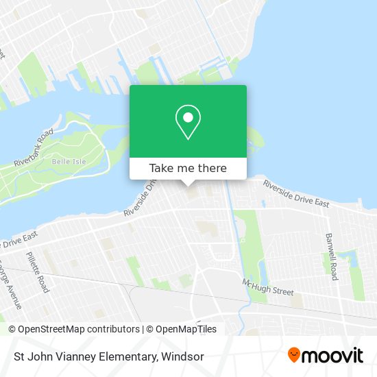 St John Vianney Elementary map