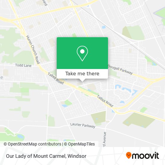Our Lady of Mount Carmel map
