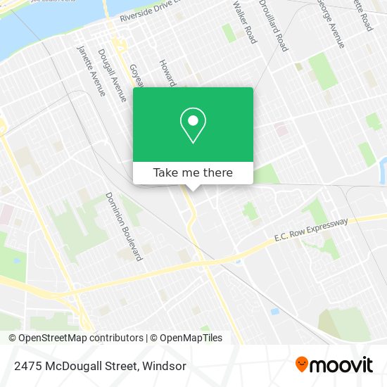 2475 McDougall Street map