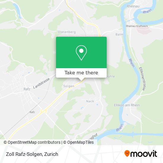 how to get to zoll rafz solgen in zurich by train or bus moovit