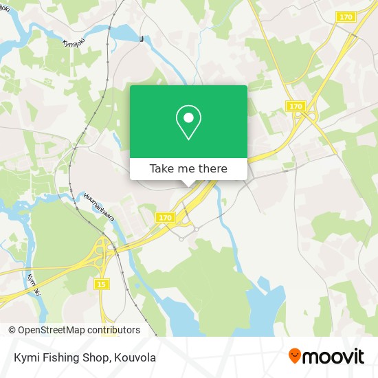 Kymi Fishing Shop map