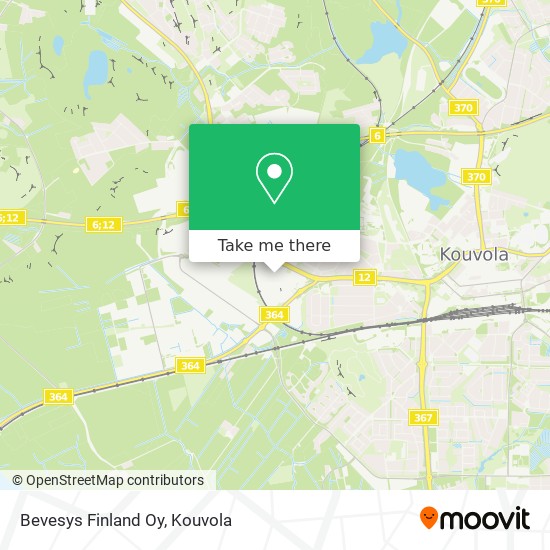 Bevesys Finland Oy map