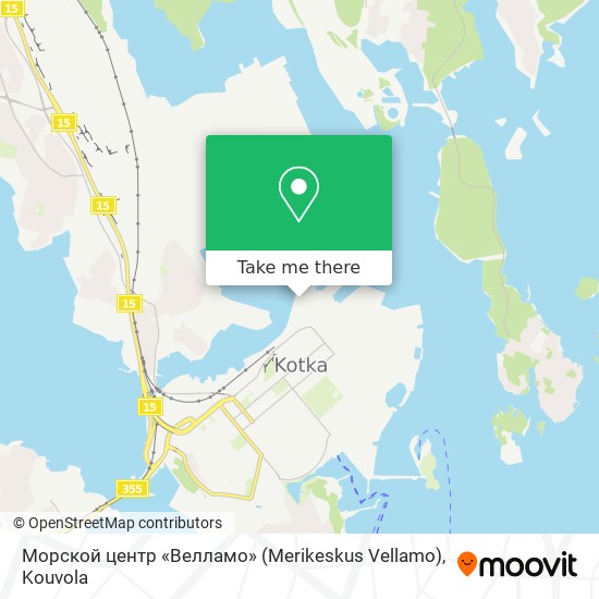Морской центр «Велламо» (Merikeskus Vellamo) map