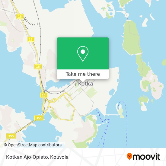 Kotkan Ajo-Opisto map