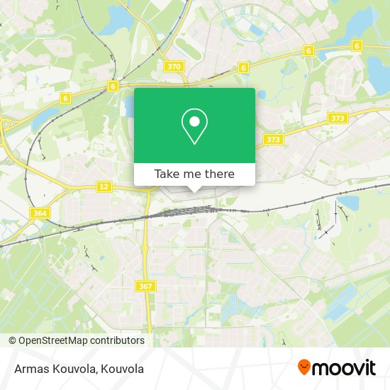 Armas Kouvola map