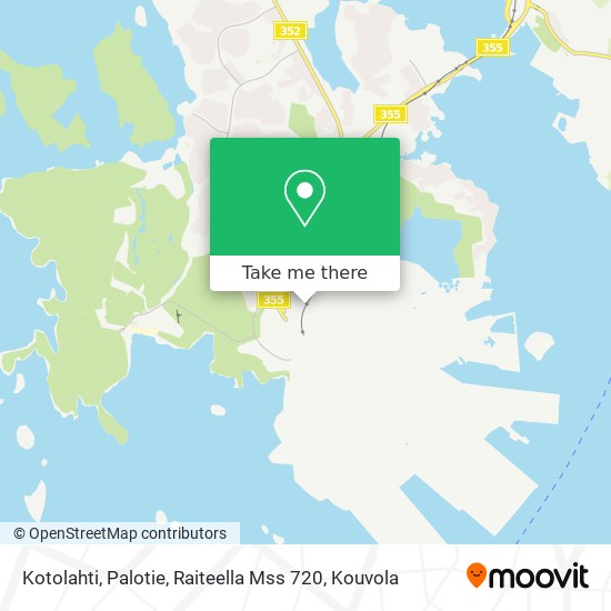 Kotolahti, Palotie, Raiteella Mss 720 map