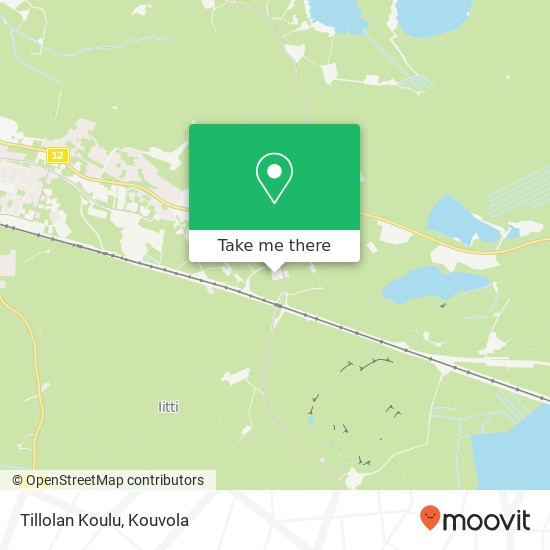 Tillolan Koulu map