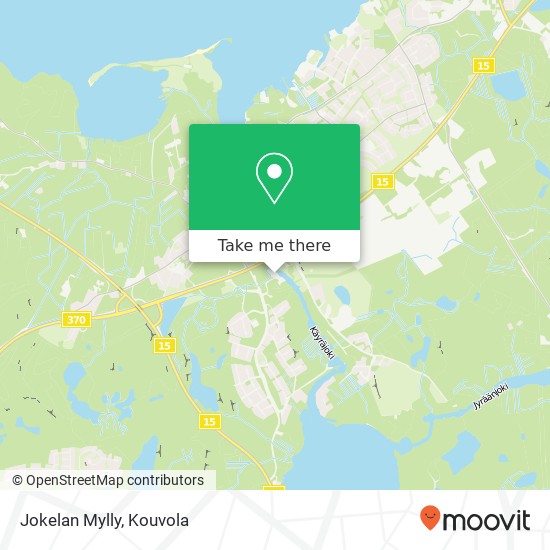Jokelan Mylly map