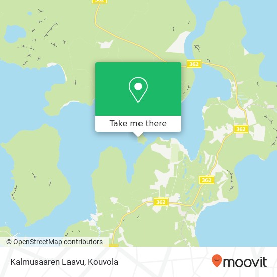 Kalmusaaren Laavu map