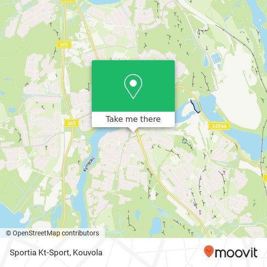 Sportia Kt-Sport map